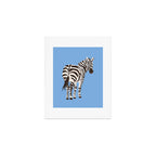 Zebra Art Print Gallery Image 1