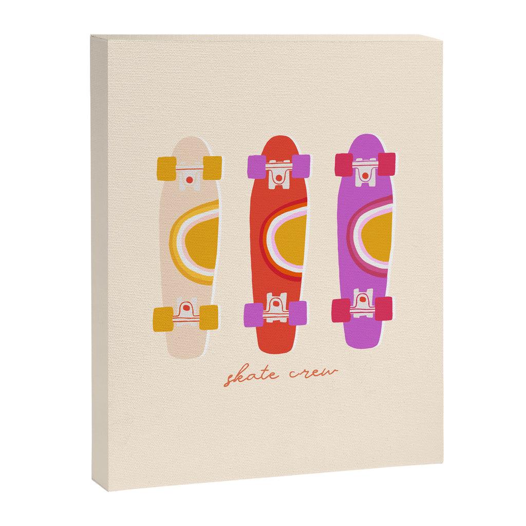 70's skate crew Canvas Print Gallery Image 6