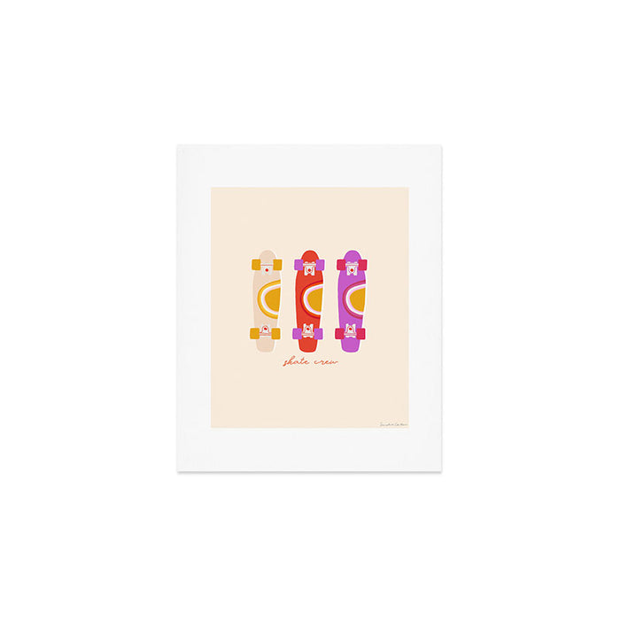 70's skate crew Art Print Gallery Image 1