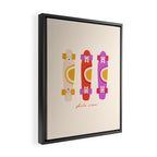 70's skate crew Framed Canvas Print Gallery Image 2