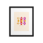70's skate crew Framed Art Print Gallery Image 5