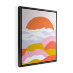 above the clouds Framed Canvas Print Gallery Image 2
