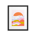 above the clouds Framed Art Print Gallery Image 6