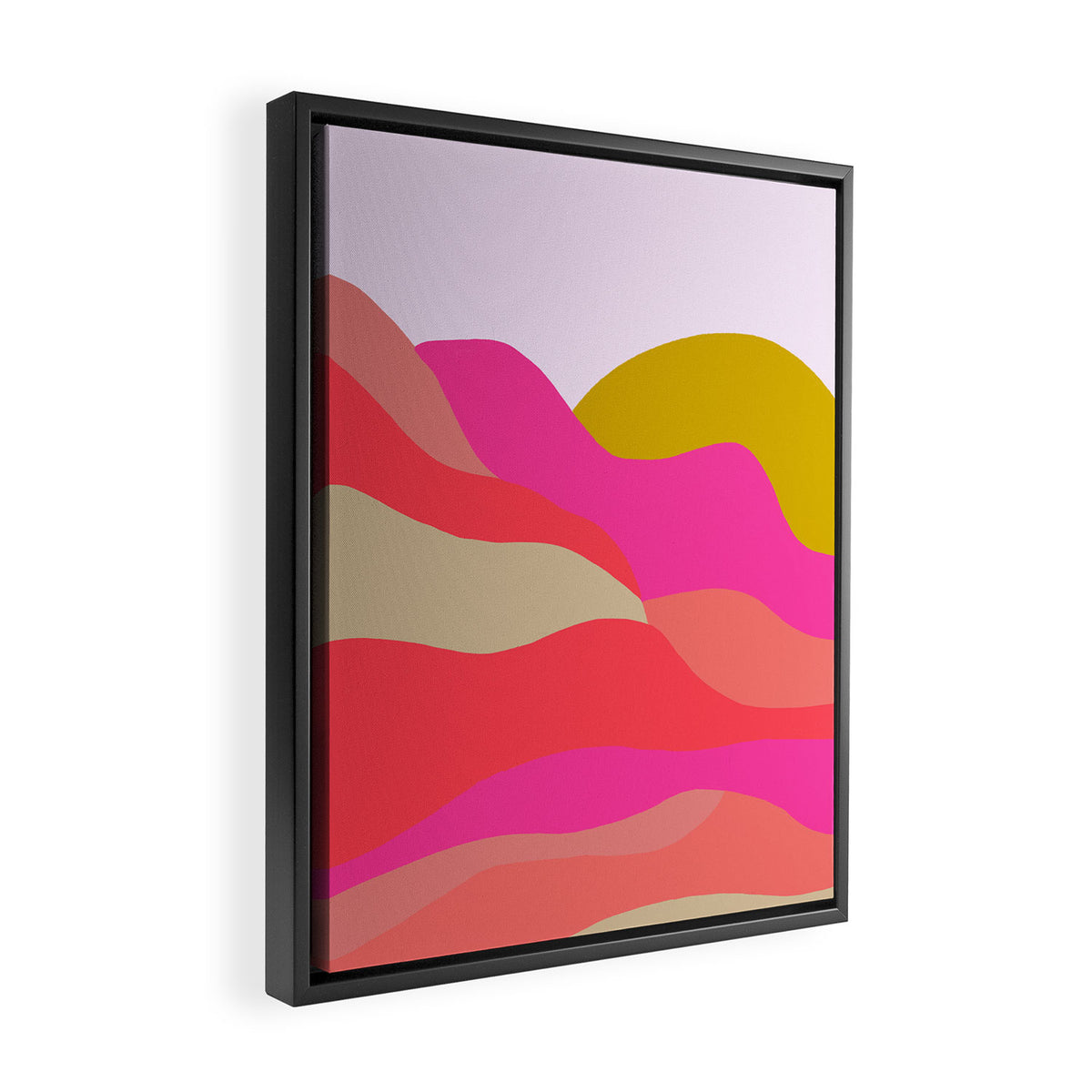 Adelaida, mountain sunset Framed Canvas Print Gallery Image 2