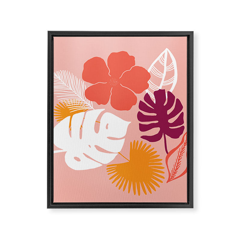 aloha, print Framed Canvas Print Gallery Image 8
