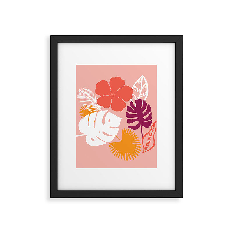 aloha, print Framed Art Print Gallery Image 6