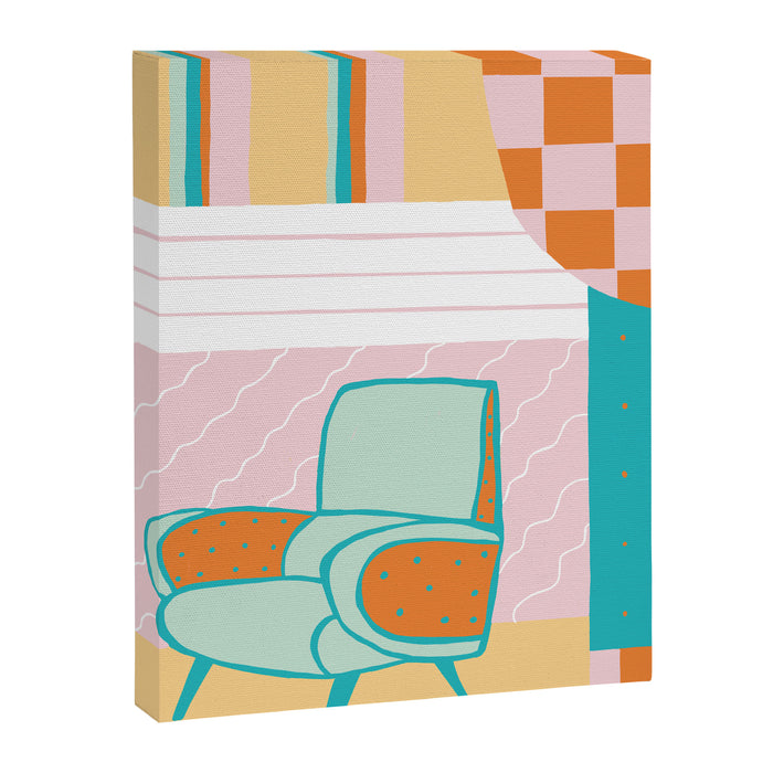 Atomic Lounge Canvas Print Gallery Image 1