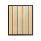 Atomic Stripes Framed Canvas Print Gallery Image 8