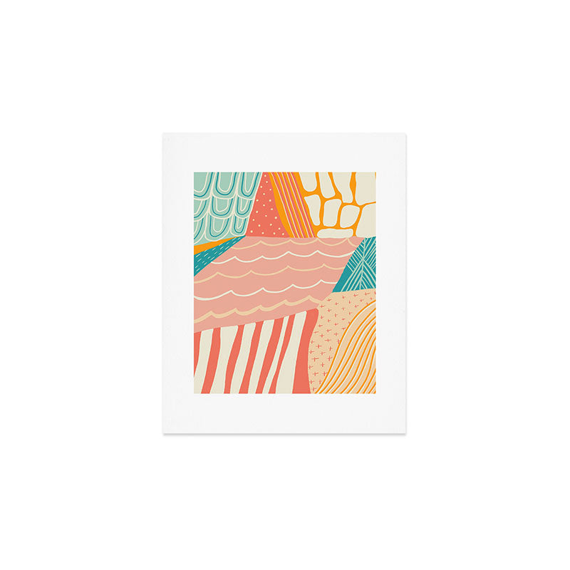 beach quilt Art Print Gallery Image 1