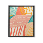 beach quilt Framed Canvas Print Gallery Image 8
