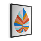 Camryn, rainbow leaf Framed Canvas Print Gallery Image 2