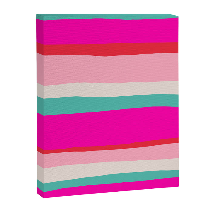 Candy Stripe Christmas Canvas Print Gallery Image 1
