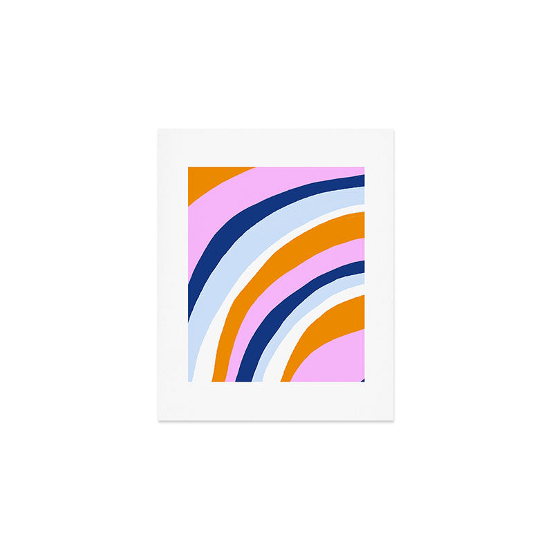 canyon stripes Art Print Gallery Image 1