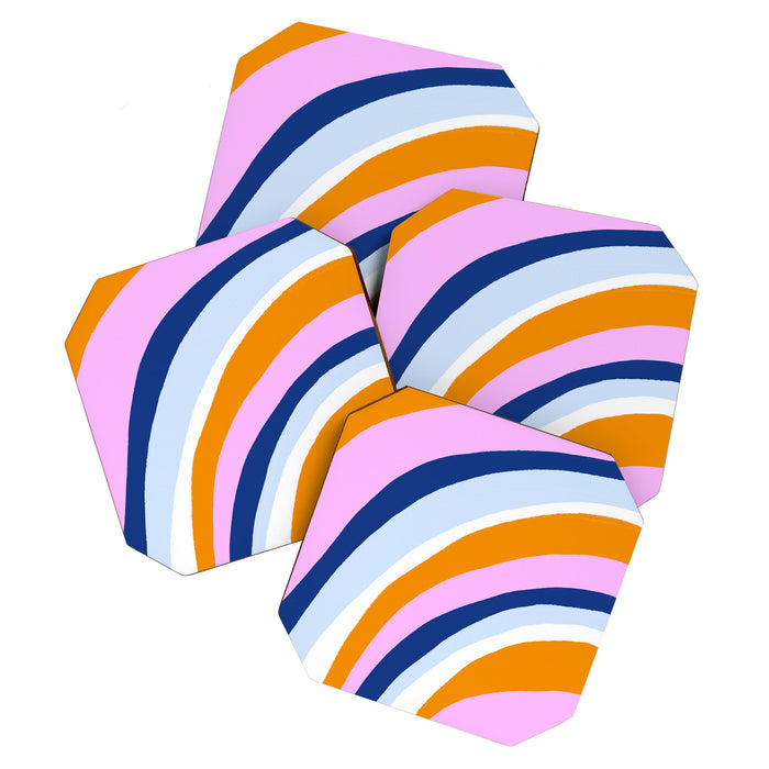 canyon stripes Coaster Gallery Image 1