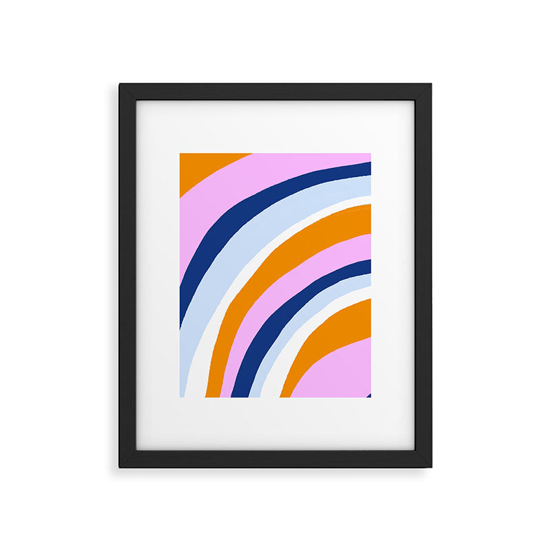 canyon stripes Framed Art Print Gallery Image 6