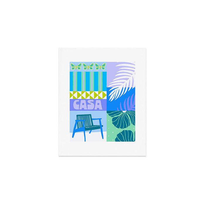 Casa Azul Art Print Gallery Image 1