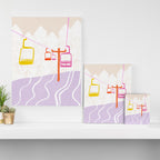 chairlift Canvas Print Gallery Image 3