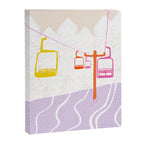 chairlift Canvas Print Gallery Image 6