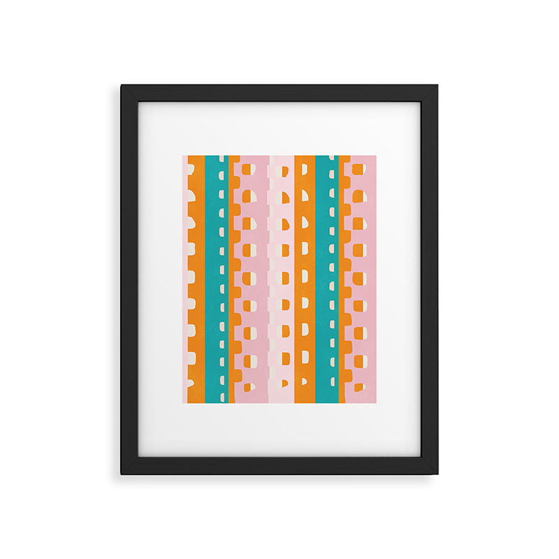 confetti paper Framed Art Print Gallery Image 5