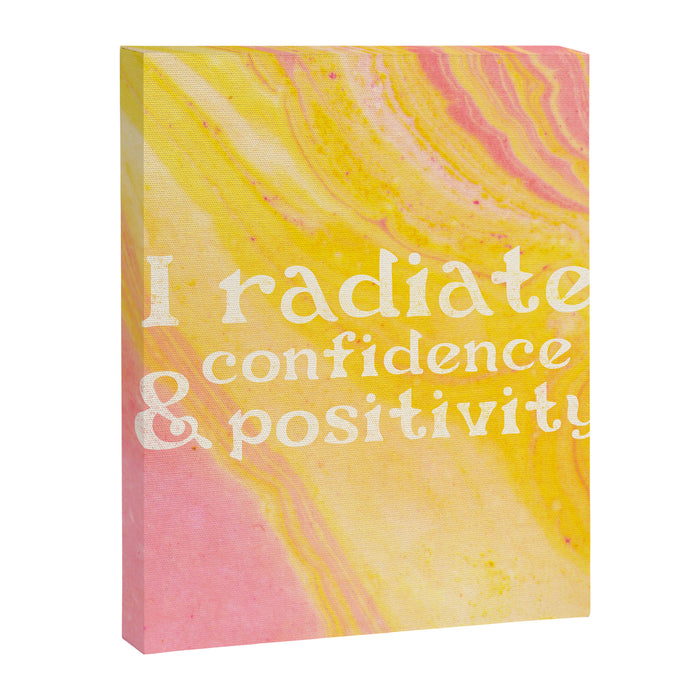 Confidence Mantra Canvas Print Gallery Image 1