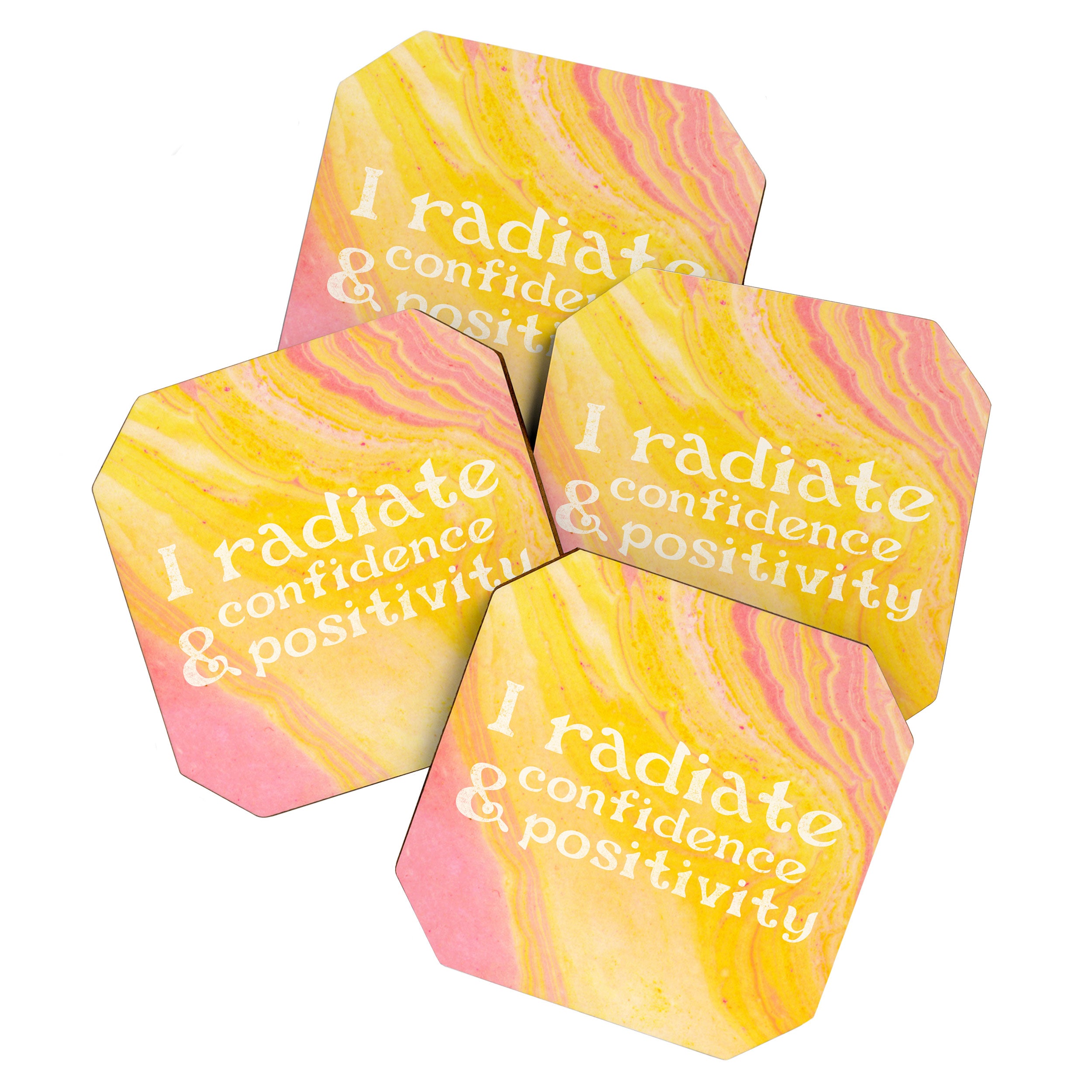 Confidence Mantra Coaster Gallery Image 1