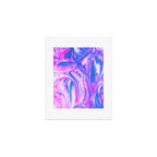 cotton candy marble Art Print Gallery Image 1