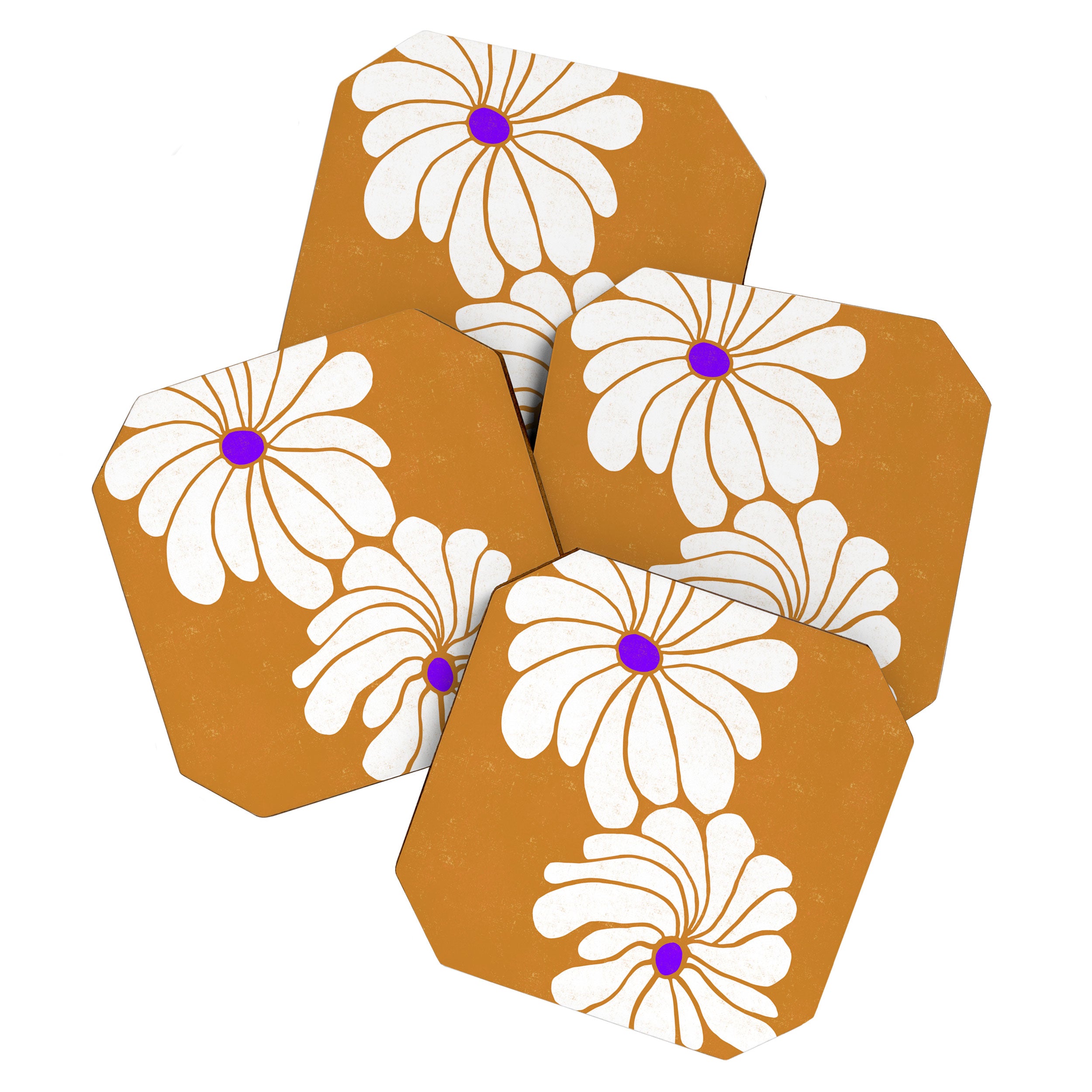 daisy 1967, orange Coaster Gallery Image 1
