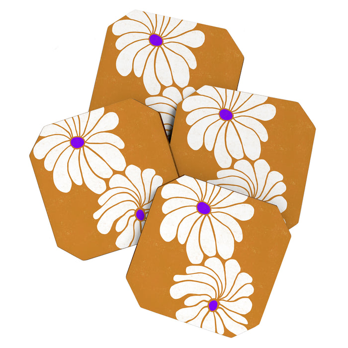 daisy 1967, orange Coaster Gallery Image 1