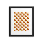 Desert Checkerboard Framed Art Print Gallery Image 5