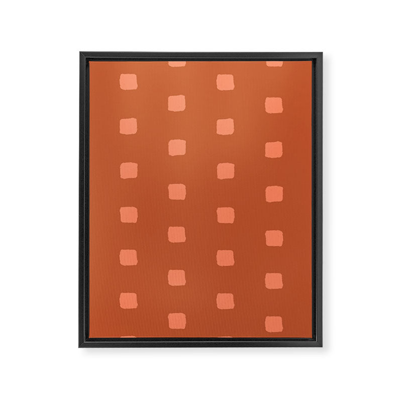 Desert Dot Framed Canvas Print Gallery Image 8