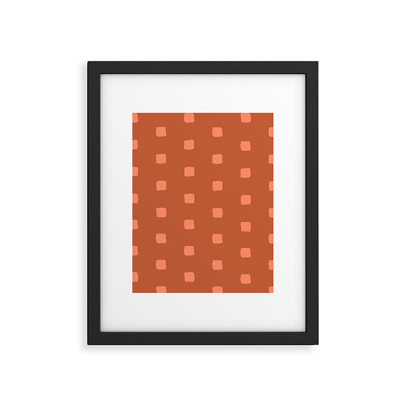 Desert Dot Framed Art Print Gallery Image 6