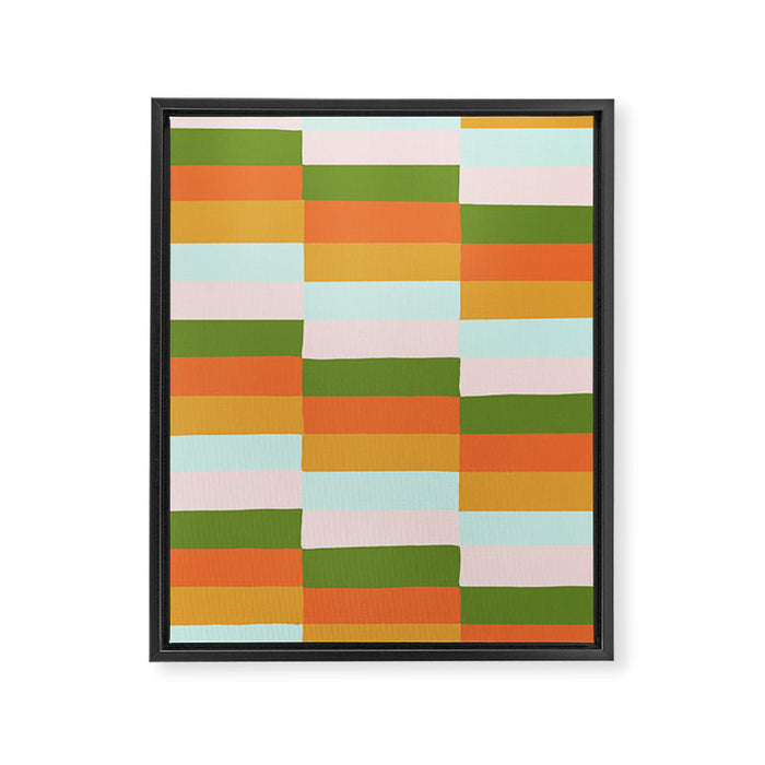 Desert Rainbow Framed Canvas Print Gallery Image 1