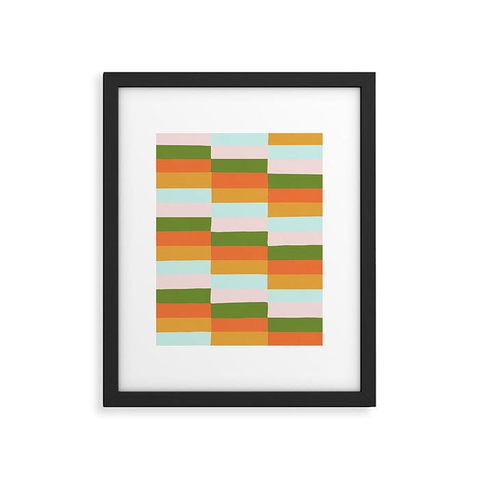 Desert Rainbow Framed Art Print Gallery Image 1