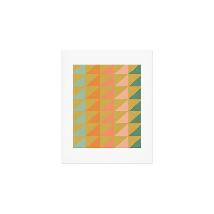 Desert Triangles Art Print Gallery Image 1