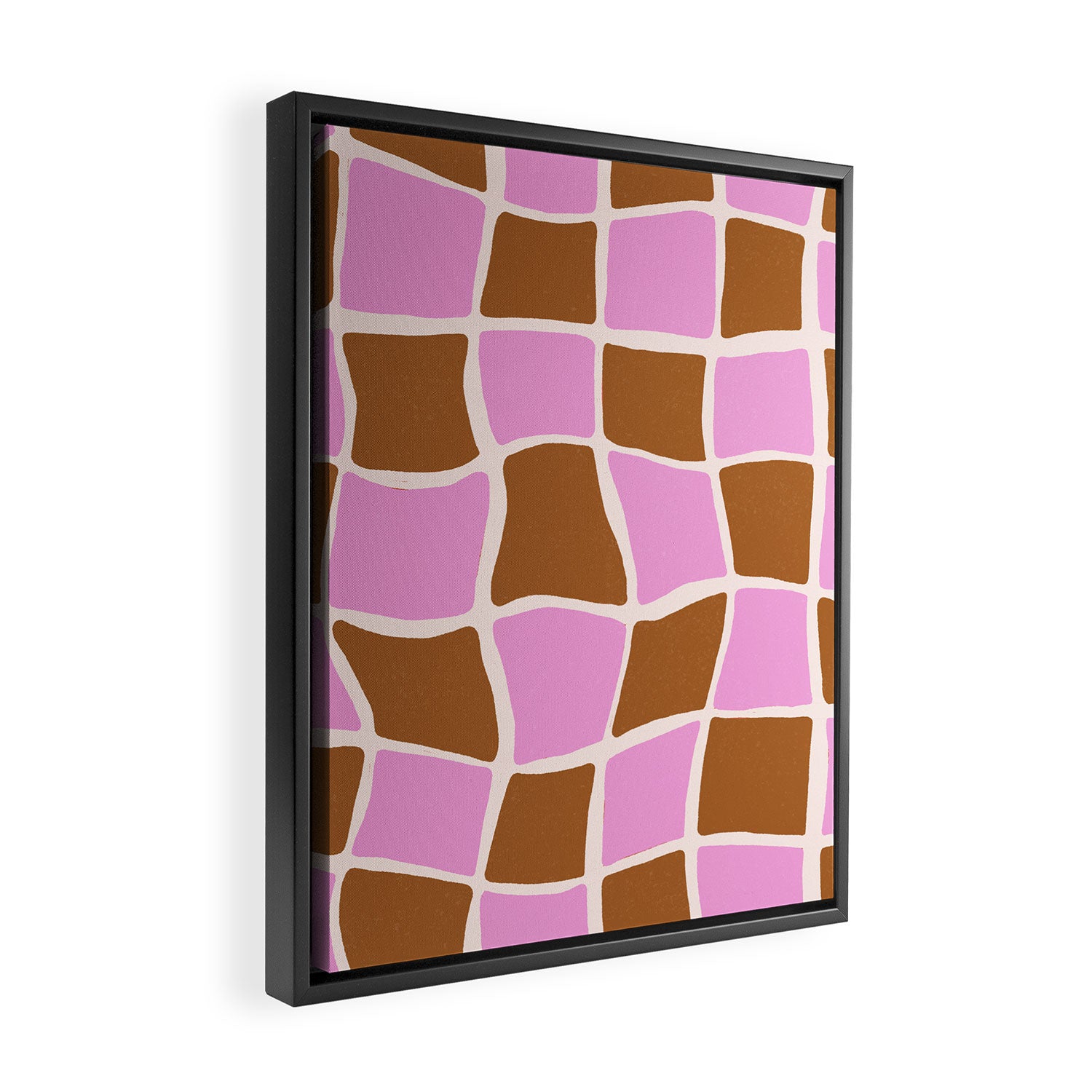 Disco Ripple Framed Canvas Print Gallery Image 2
