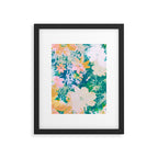 double exposure floral #24 Framed Art Print Gallery Image 5