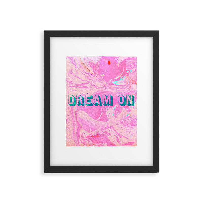 dream on Framed Art Print Gallery Image 6