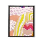 dream state, collage Framed Canvas Print Gallery Image 6