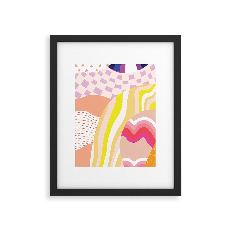 dream state, collage Framed Art Print Gallery Image 5