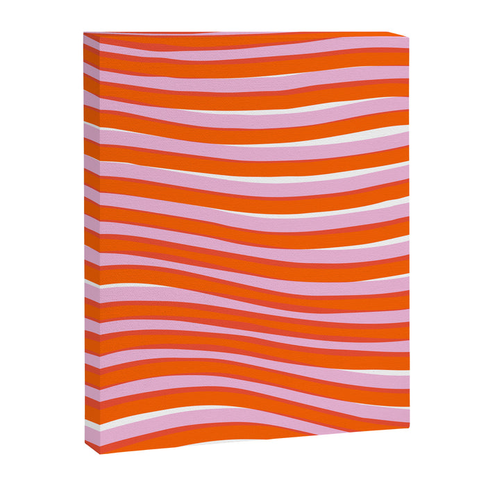 electric zebra stripes Canvas Print Gallery Image 1