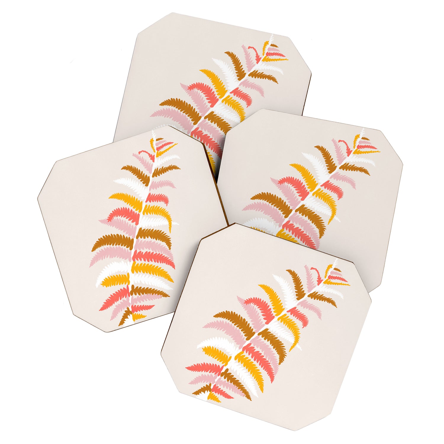 fall fern Coaster Gallery Image 1