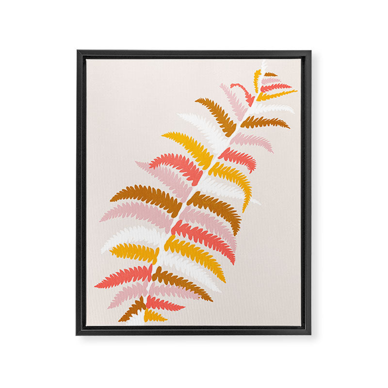 fall fern Framed Canvas Print Gallery Image 8