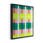 Festive Weave Framed Canvas Print Gallery Image 2