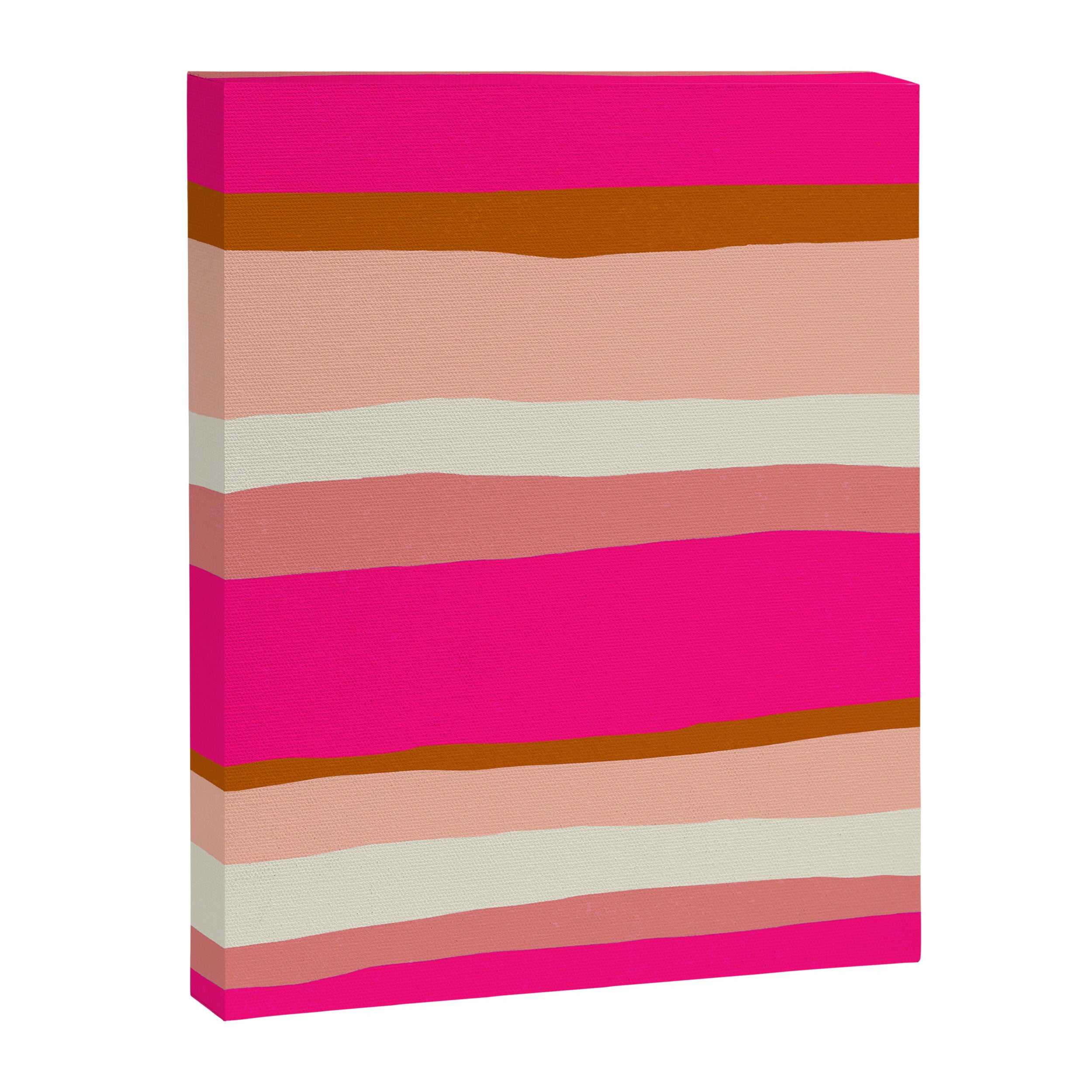 Flamingo Stripes Canvas Print Gallery Image 8