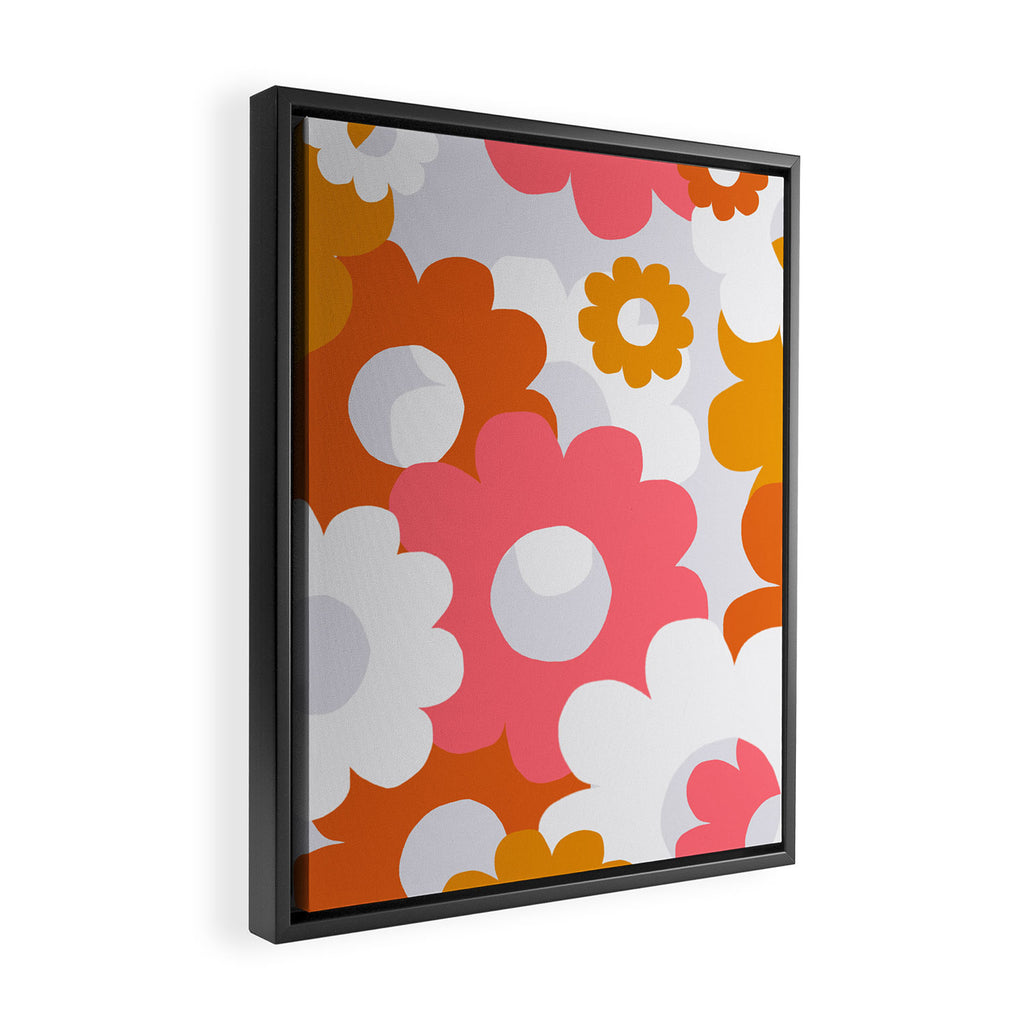 flower power, 1960 Framed Canvas Print Gallery Image 2