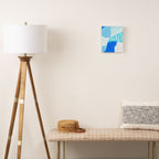 frankie, blue Canvas Print Gallery Image 2