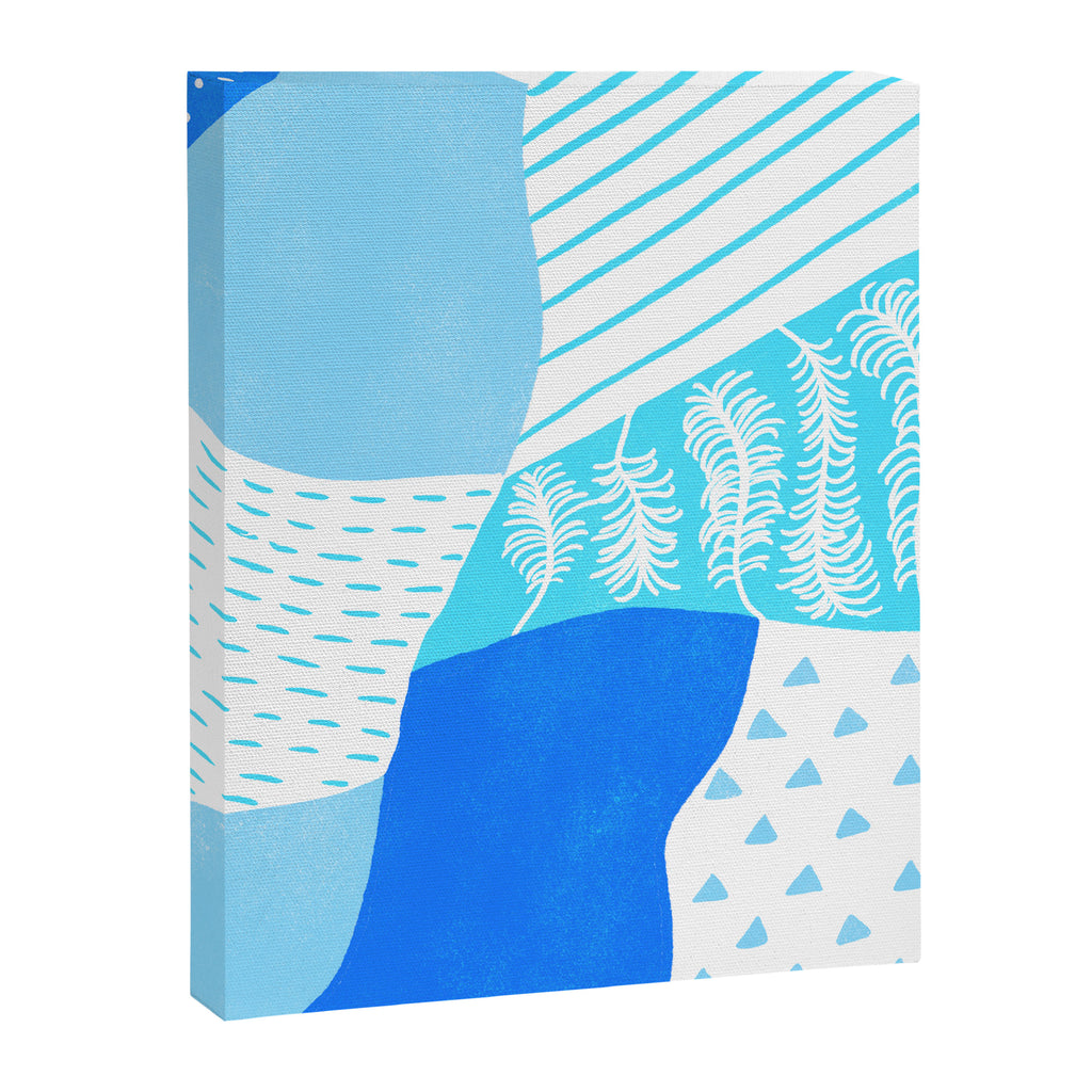 frankie, blue Canvas Print Gallery Image 8