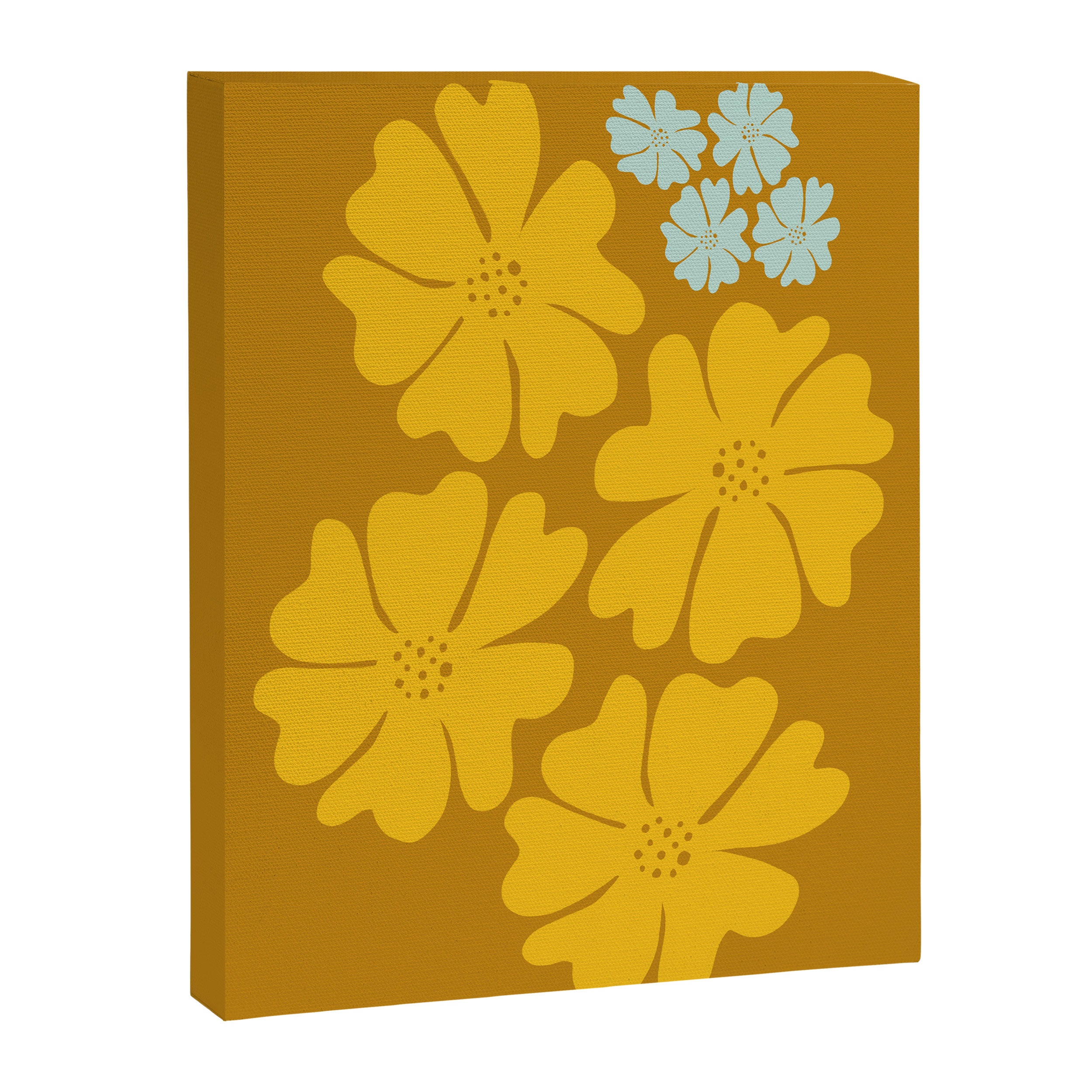 Golden Bloom Canvas Print Gallery Image 6
