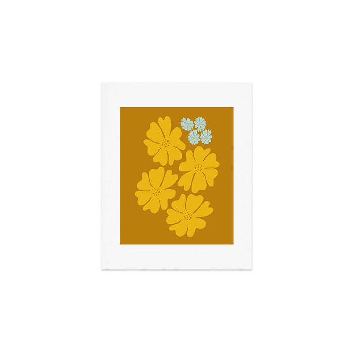 Golden Bloom Art Print Gallery Image 1