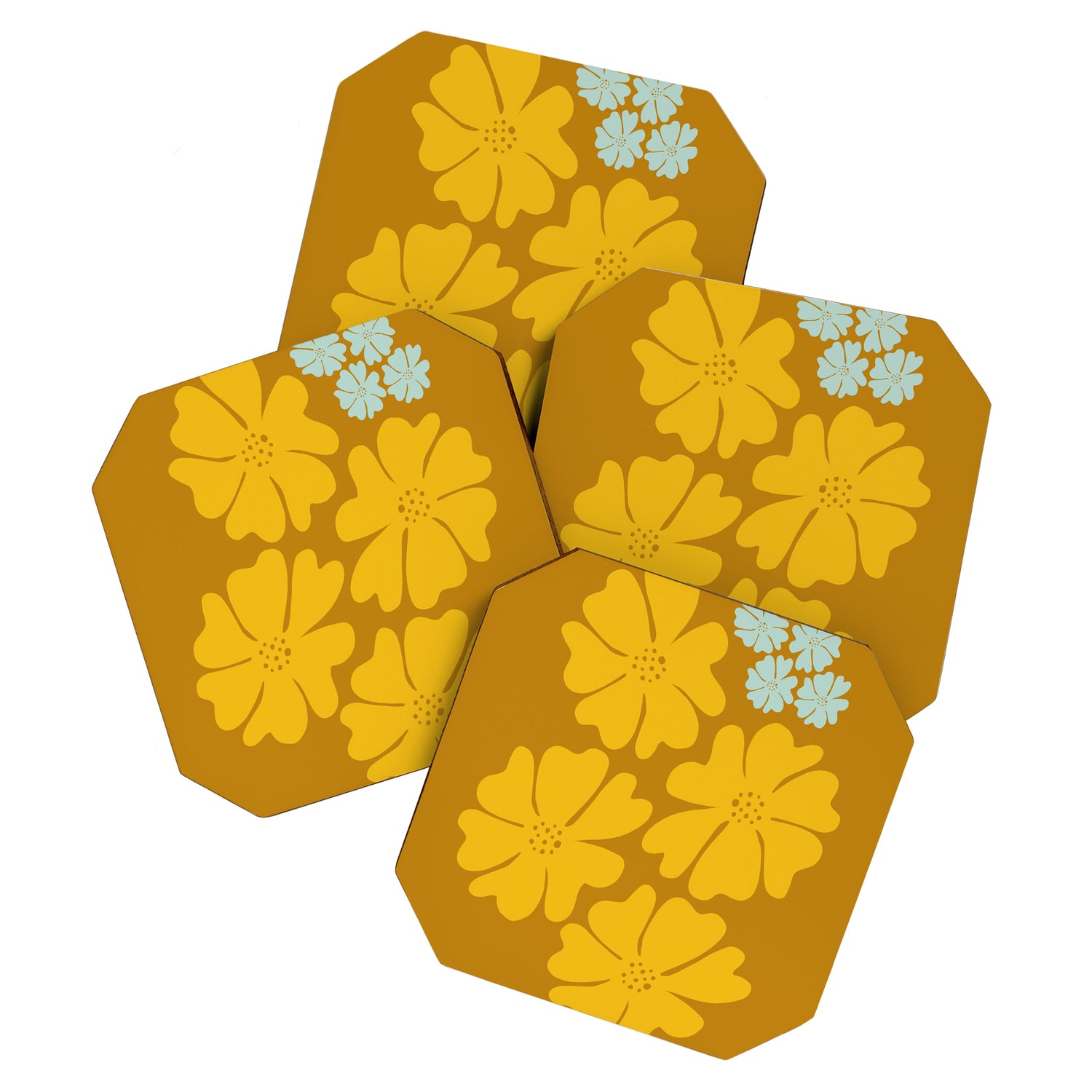 Golden Bloom Coaster Gallery Image 1